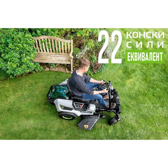 - Zero Turn косачка райдер 107см с волан